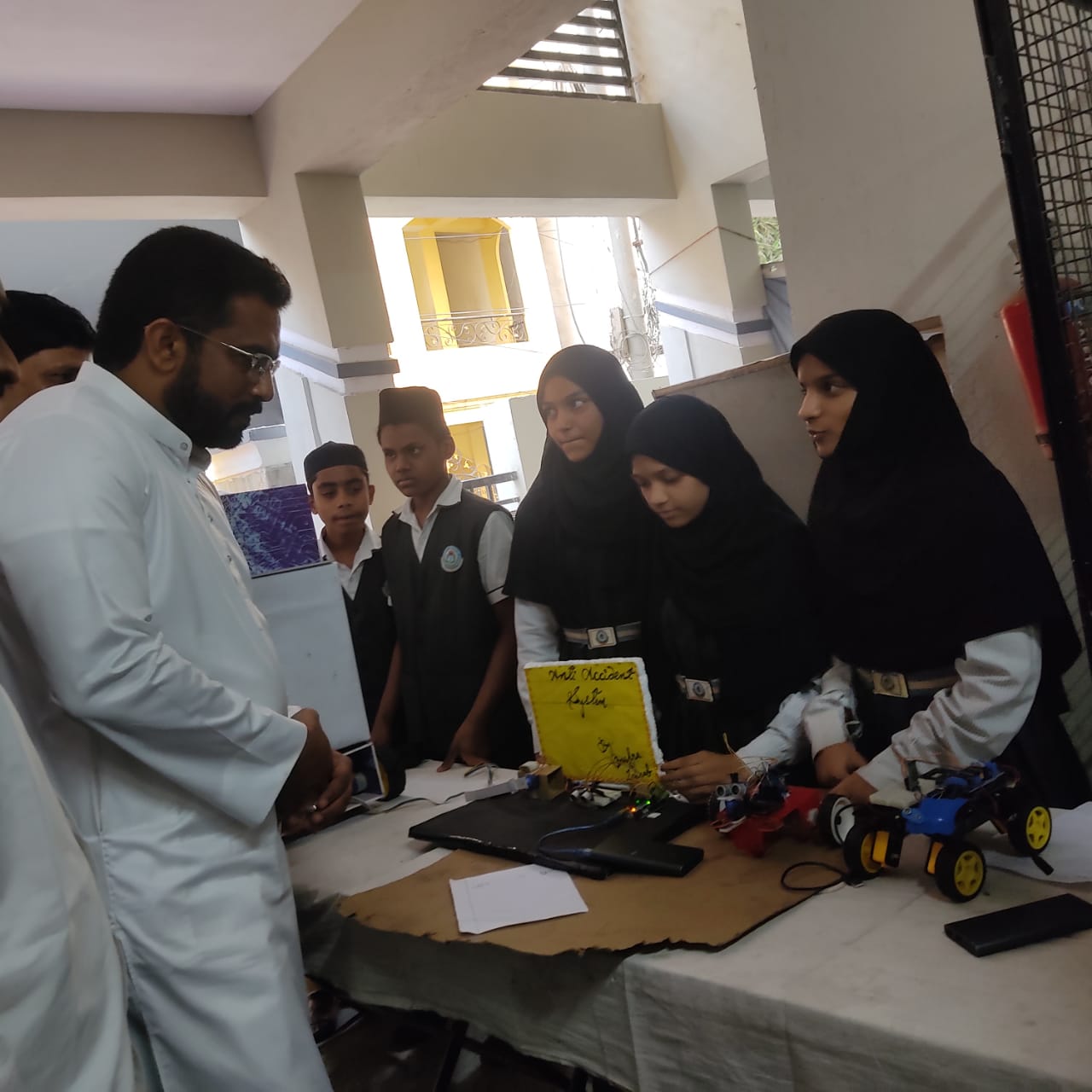 Showcasing Innovation to Hon’ble MLA Mr. Majid Hussain